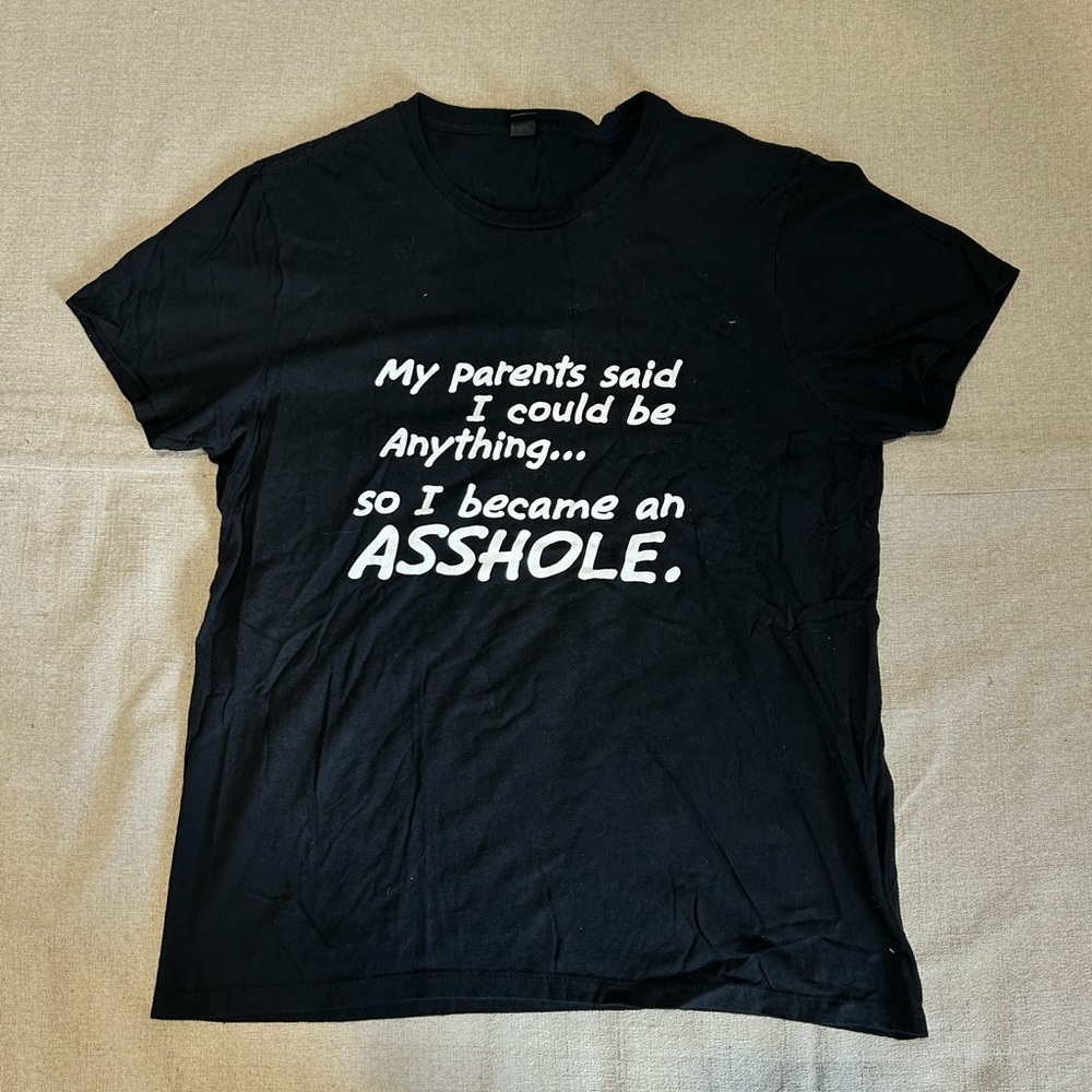 Black Graphic T-Shirt